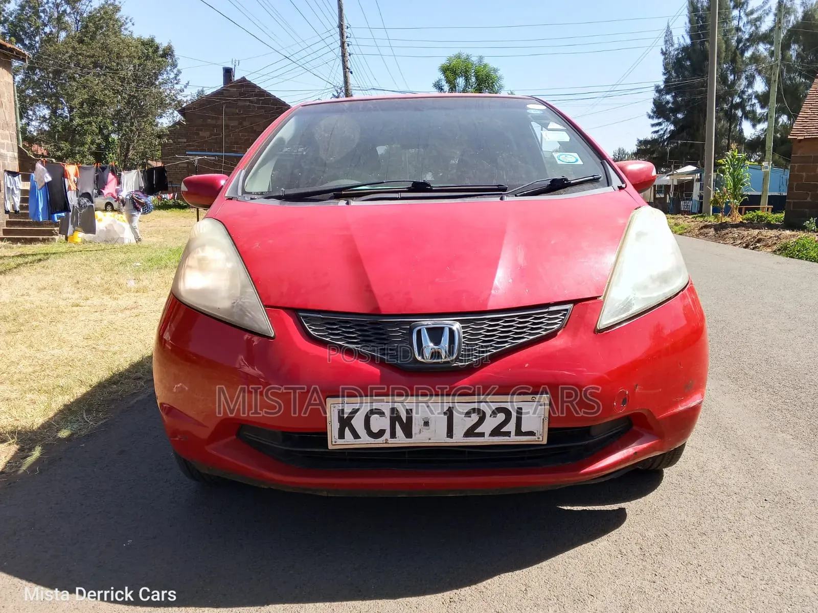 Honda Fit 2010 Red