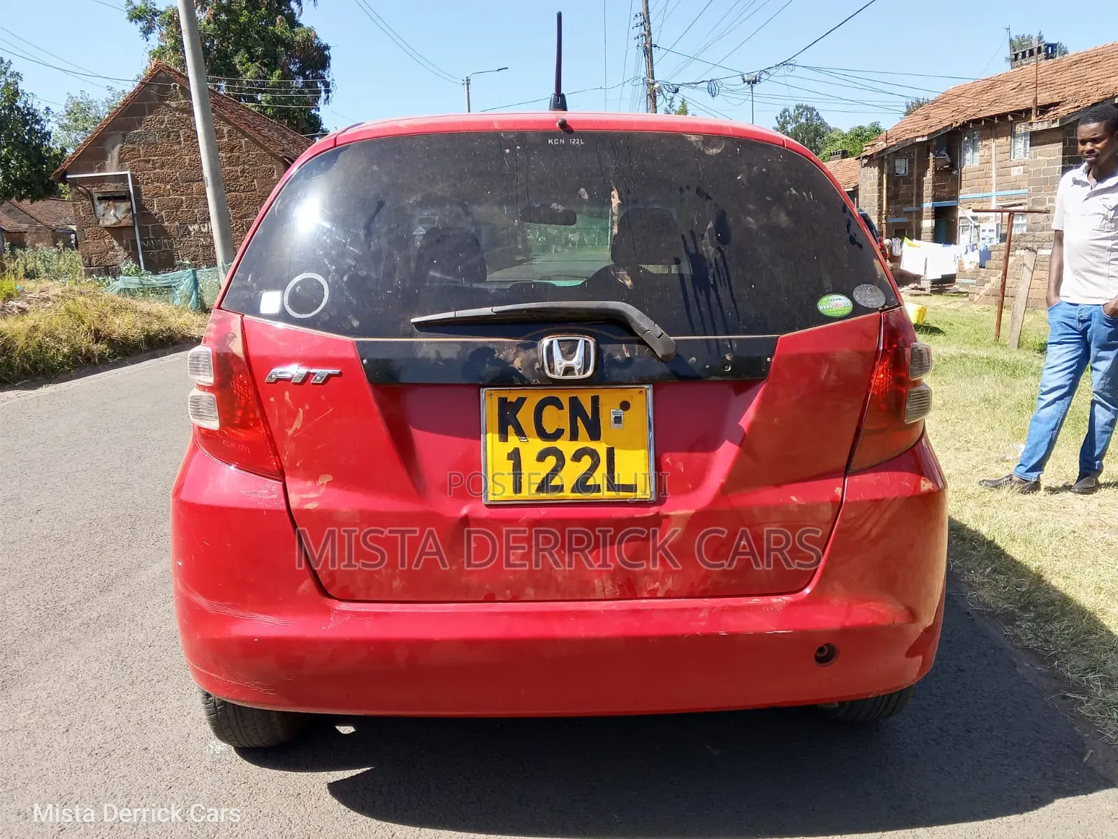 Honda Fit 2010 Red
