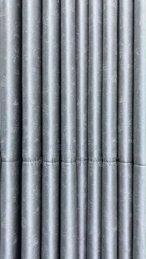 Silver Grey Shimmer Curtain