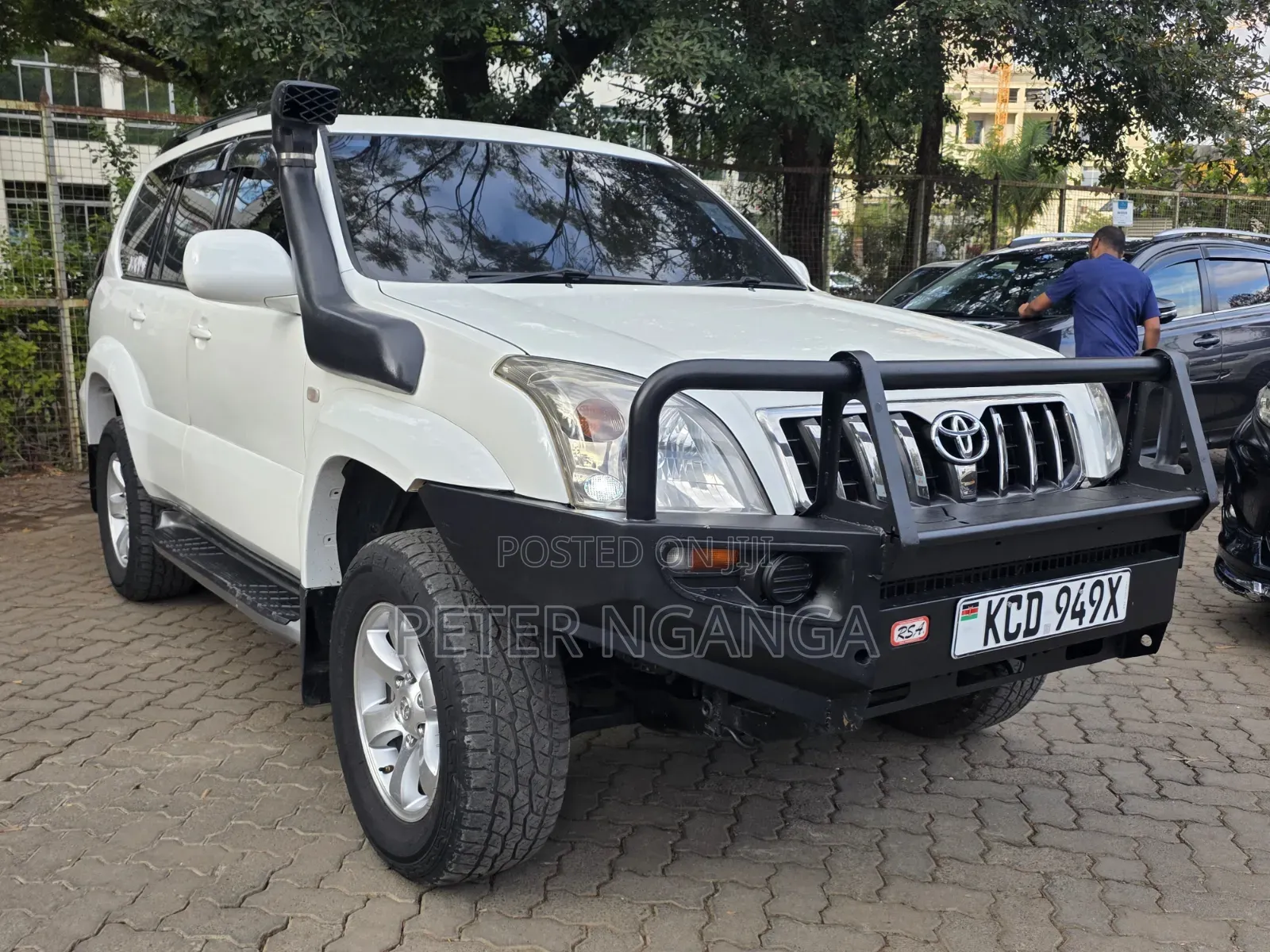 Toyota Land Cruiser Prado 4.0 Petrol TX 2008 White