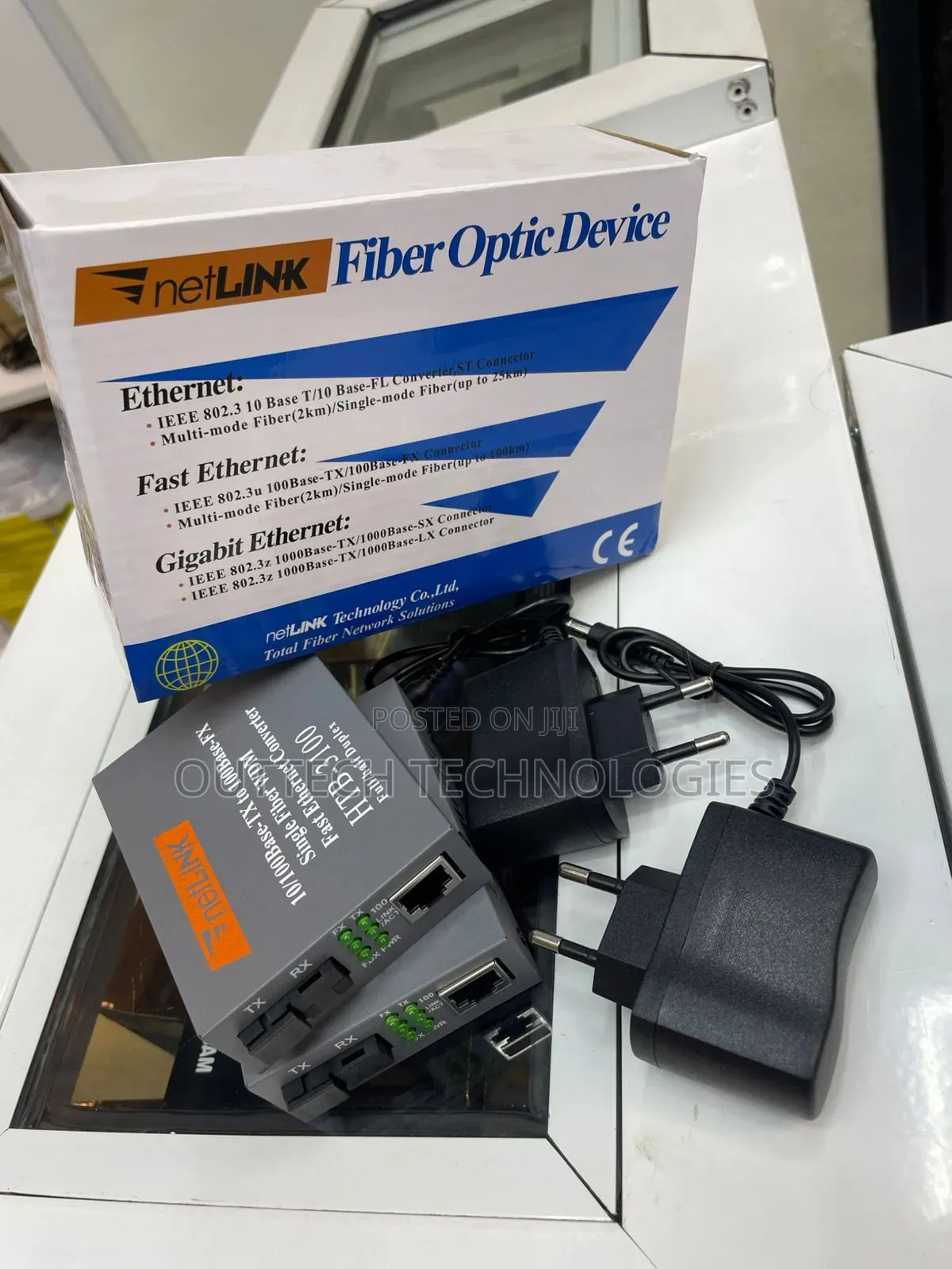 Ethernet Media Converter 10/100Base-Tx/Fx