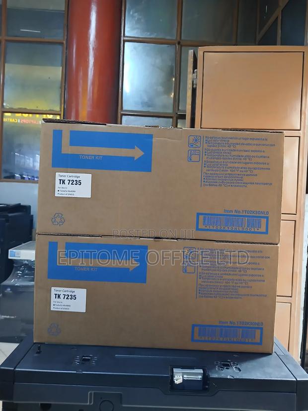 Kyocera Tk-7235 Toner Crisp Black Prints