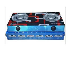 Olelon 2-Burner Glass Top Gas Stove