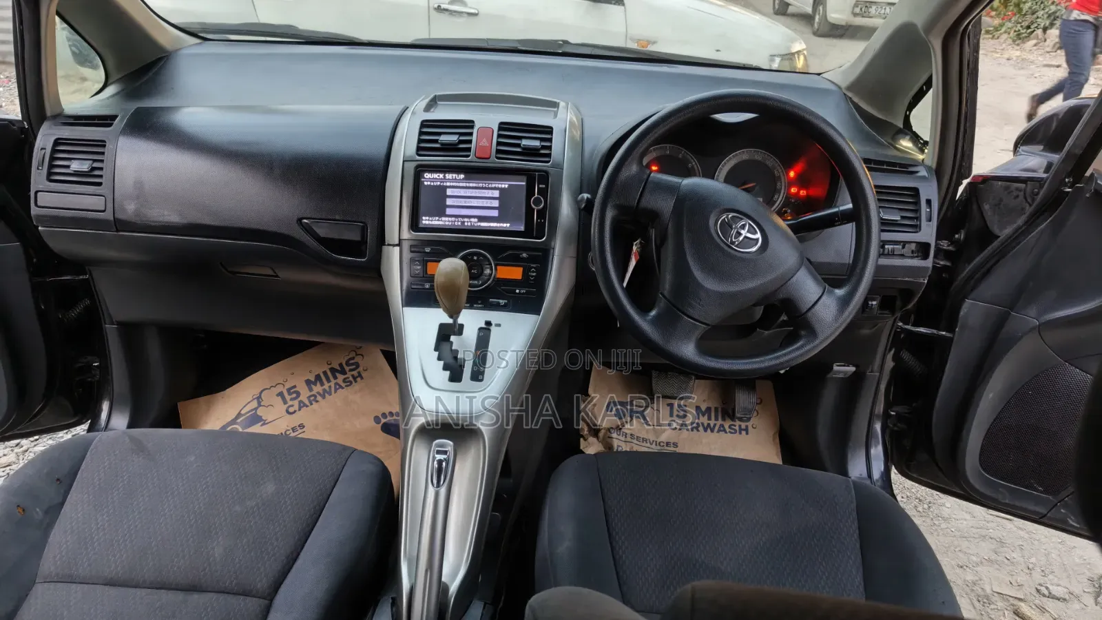 Toyota Auris 2008 Black