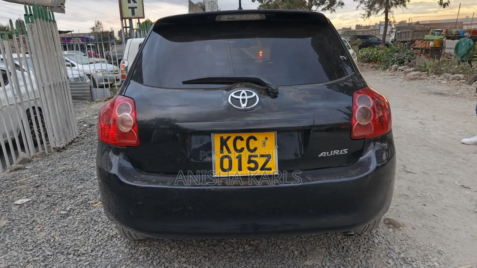 Toyota Auris 2008 Black