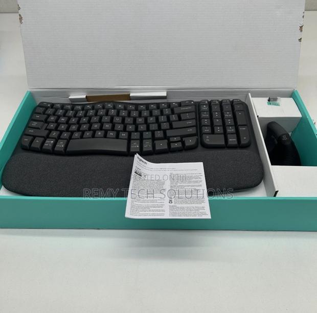 Logitech Wave Keys Lift Combo Wireless and Bluetooth Keyboard Mouse - main view