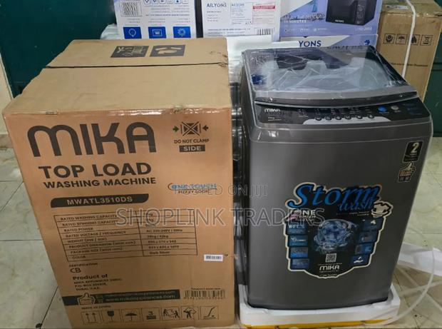 Mika 10kg Washing Machine Top Load Fully Automatic - main view