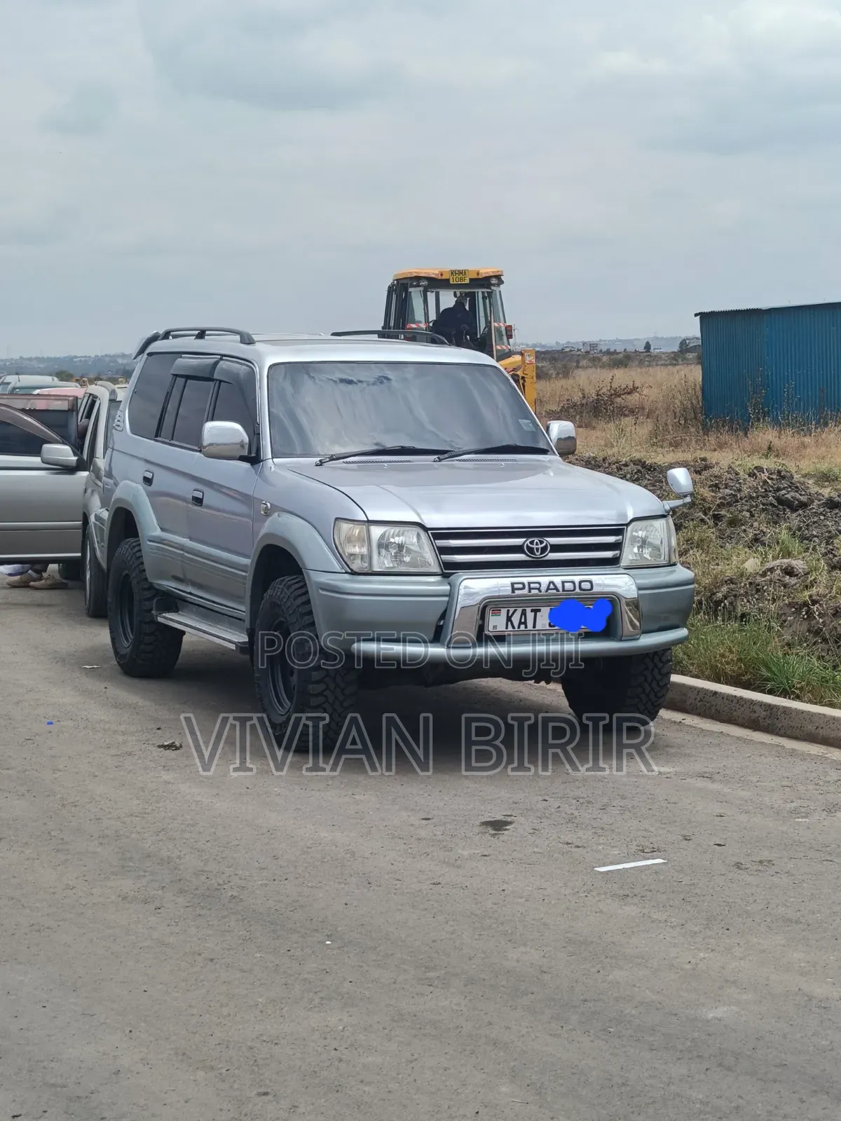 Toyota Land Cruiser Prado 1998 Silver