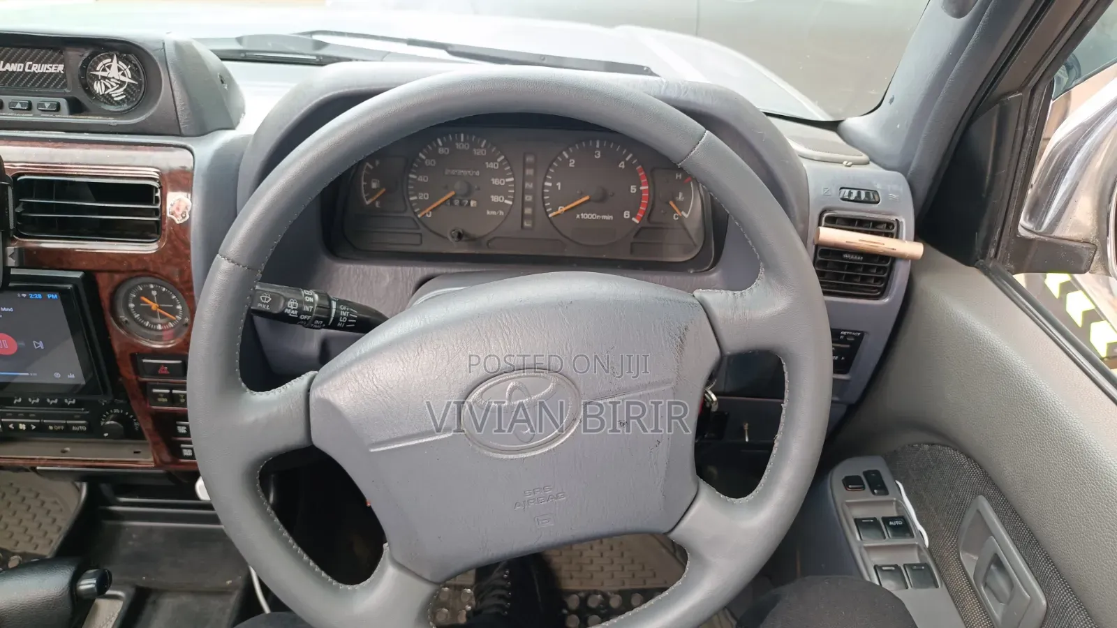 Toyota Land Cruiser Prado 1998 Silver