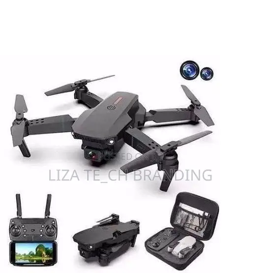E88 Pro Foldable RC Available in Black