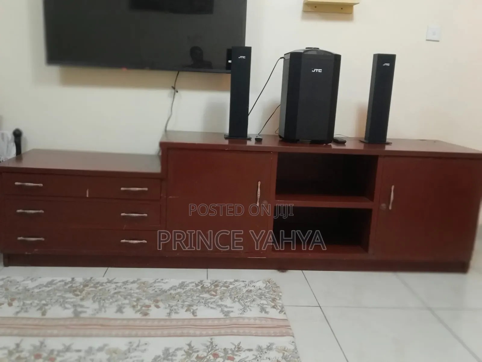 Long Cabinet With Drawers