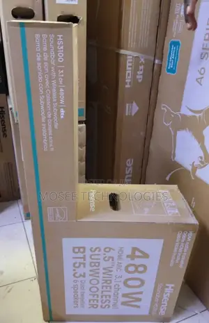 Hisense HS3100 480W Soundbar 3.1CH With Wireless Bass Subwoofer