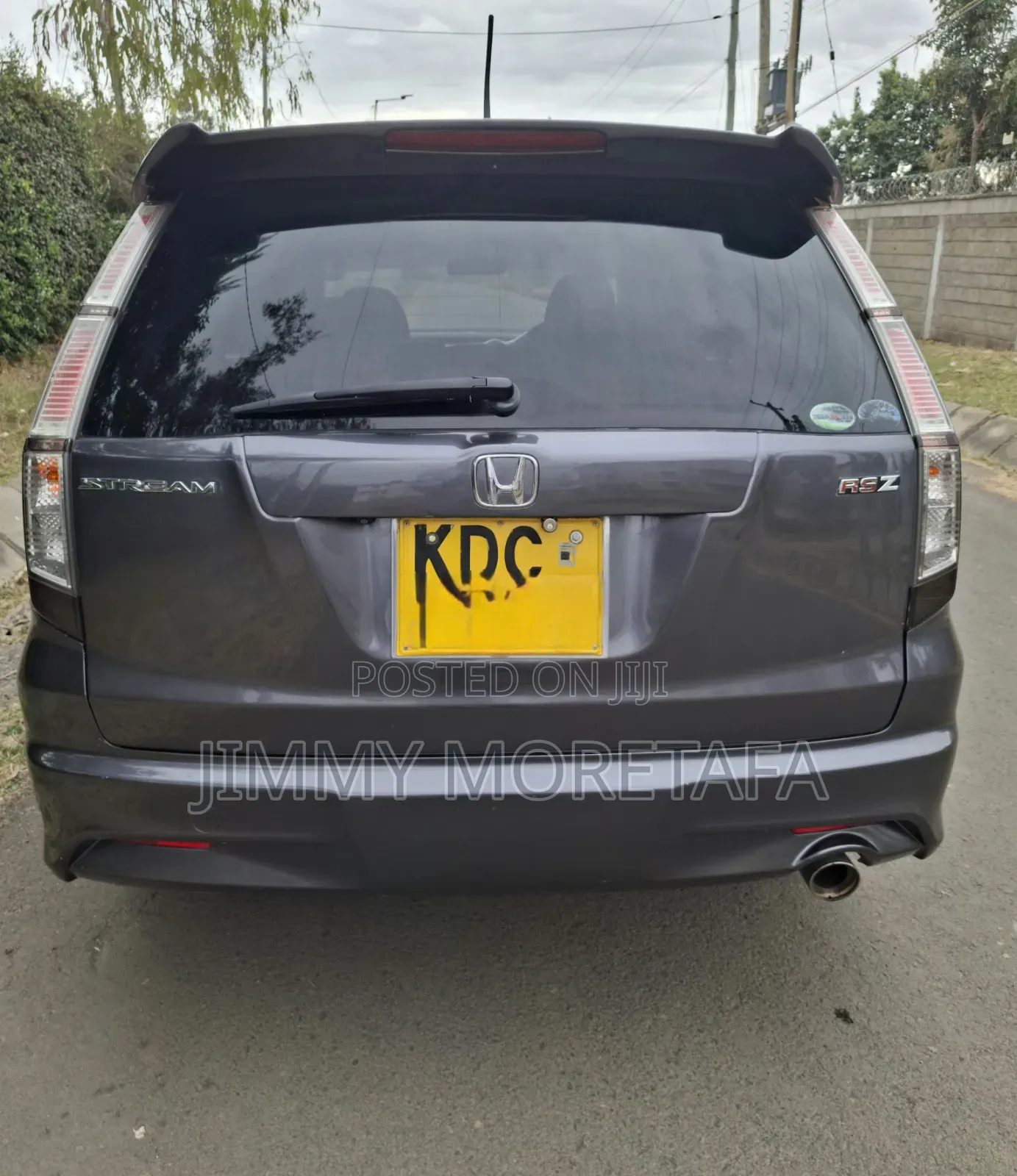 Honda Stream 2014 Gray