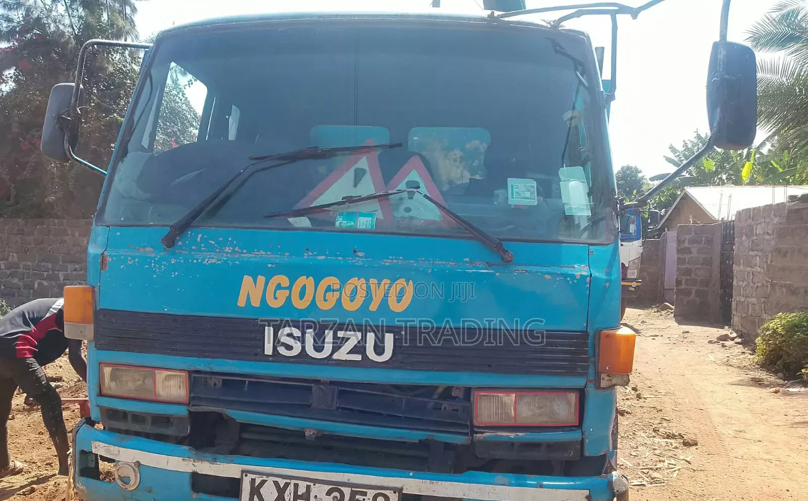 Operating Isuzu FTR 1986 Blue