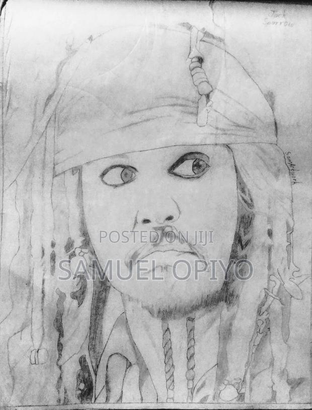 Custom Pencil Portrait Drawing - main view