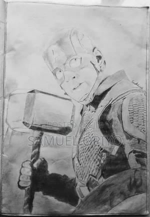 Custom Pencil Portrait Drawing