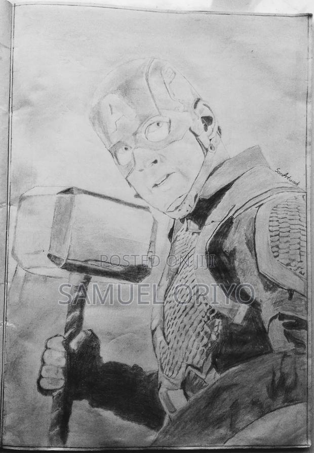 Custom Pencil Portrait Drawing - thumbnail 2
