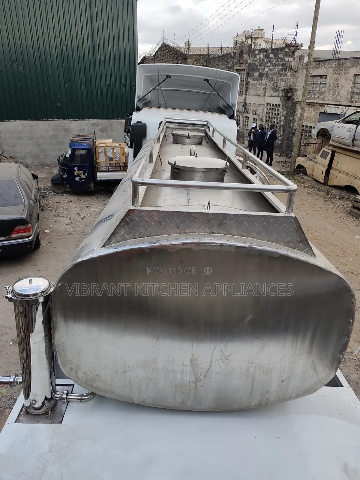 10,000-Litre Stainless Steel Commercial Water Tank