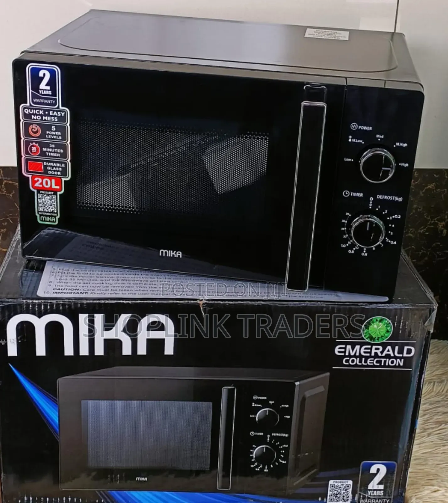 Mika Microwave 20liters Manual Microwave