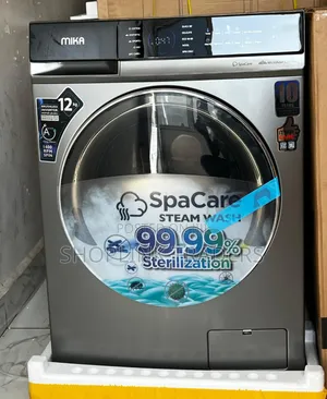 Mika Washing Machine 8kg Front Load Washing Machine Wash N Spin