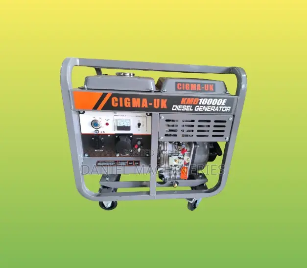 Diesel Open Type Generator Cigma-Uk With 192f Engine (9kva)