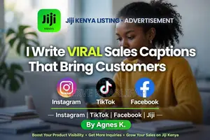 Professional Instagram, Facebook and TikTok Caption Writing Service