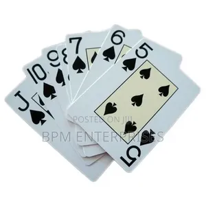 Plastic Coated Playing Cards. (Best Quality) for Family and Friends