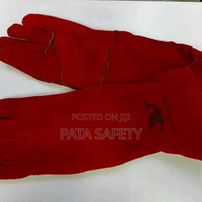 Long Leather Gloves