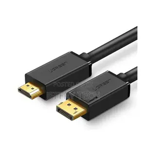 Ugreen Displayport 1.2 to HDMI Cable - DP Male to HDMI Male - 5mtr