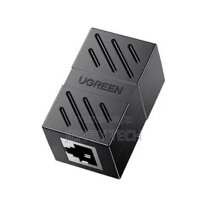 10pcs Ugreen RJ45 Ethernet Extender Coupler, Black (1YR WRTY)