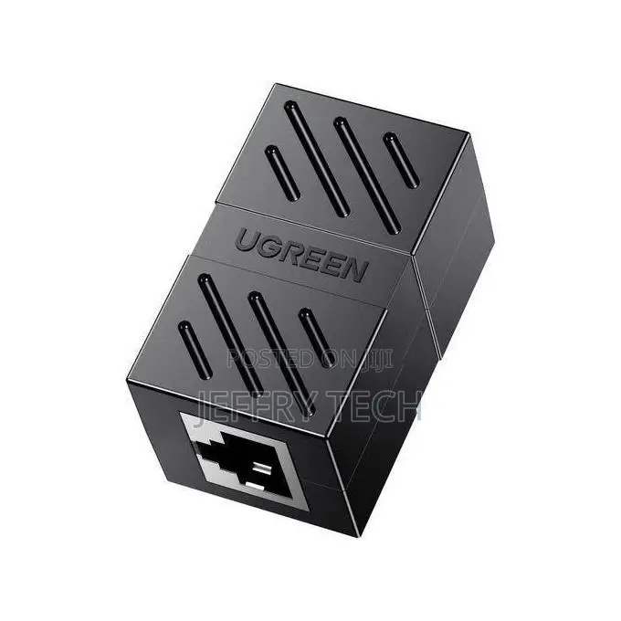 10pcs Ugreen RJ45 Ethernet Extender Coupler, Black (1YR WRTY)