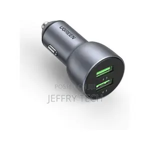 Ugreen 36W Fast Car Charger Adapter (1YR WRTY
