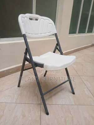 Multipurpose Heavy-Duty Foldable Plastic Chair With Steel Frame