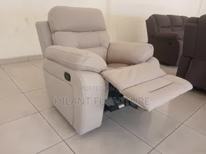 Luxury Fabric 1-Seater Recliner Sofa