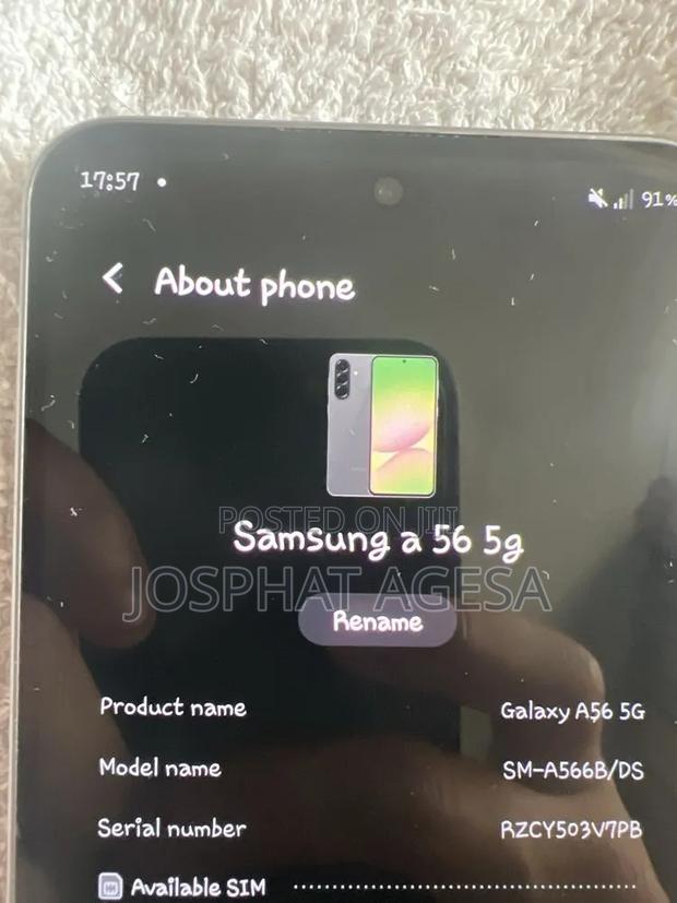 Samsung Galaxy A56 256 GB Black - thumbnail 4