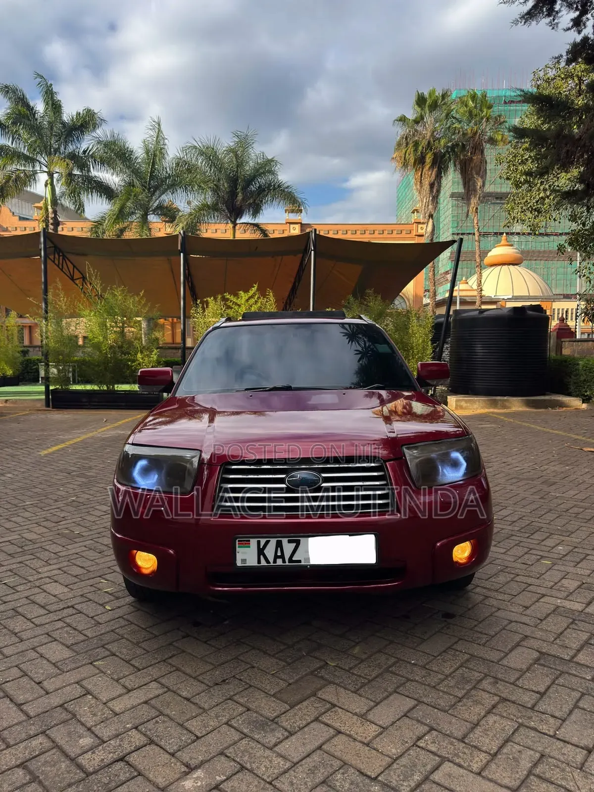 Subaru Forester 2007 Burgundy