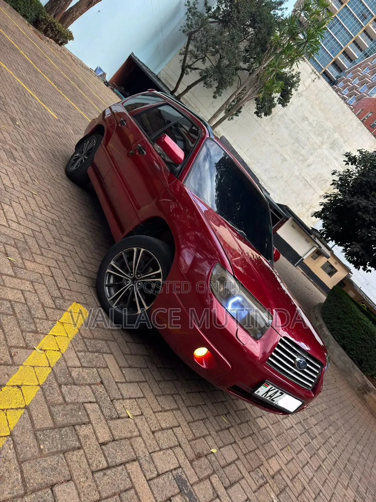 Subaru Forester 2007 Burgundy