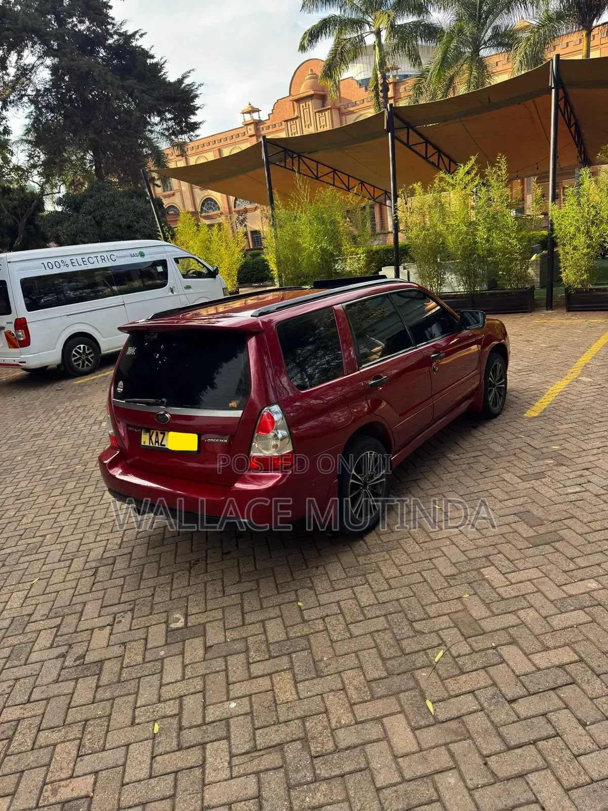 Subaru Forester 2007 Burgundy