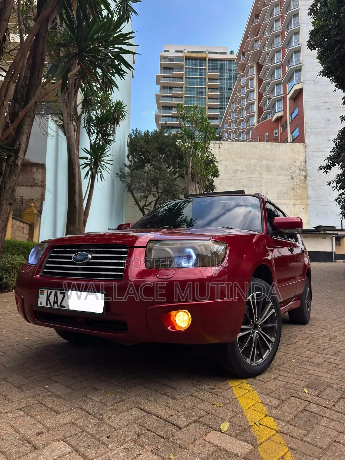 Subaru Forester 2007 Burgundy