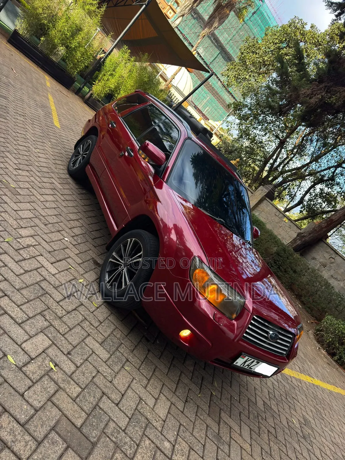 Subaru Forester 2007 Burgundy