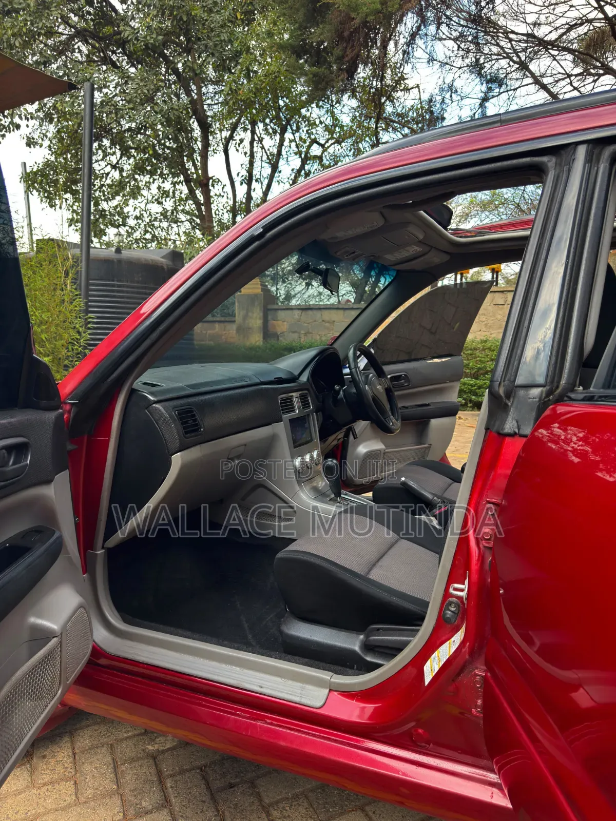 Subaru Forester 2007 Burgundy