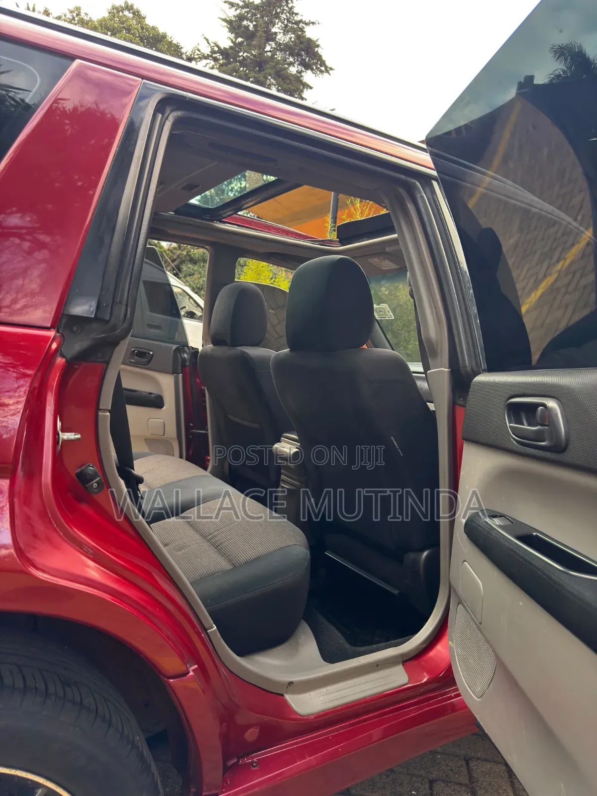 Subaru Forester 2007 Burgundy