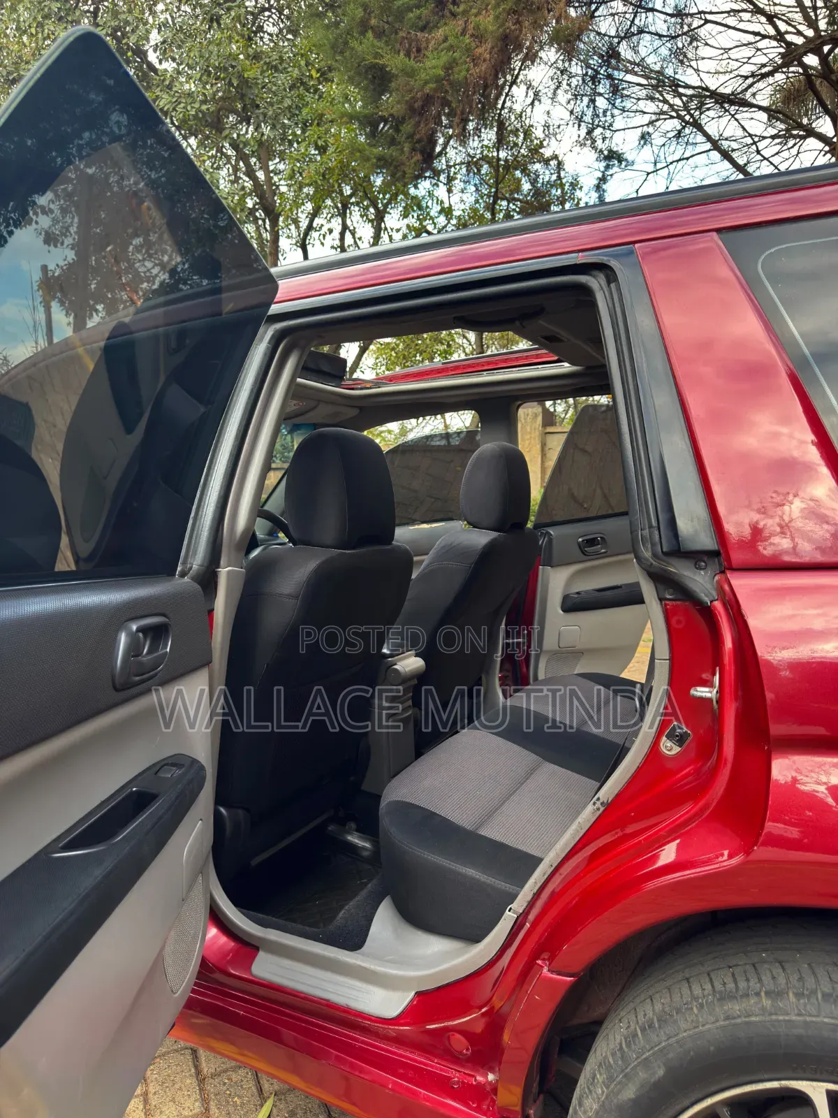 Subaru Forester 2007 Burgundy