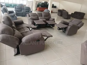 Elegant Luxury 6-Seater Recliner Sofa