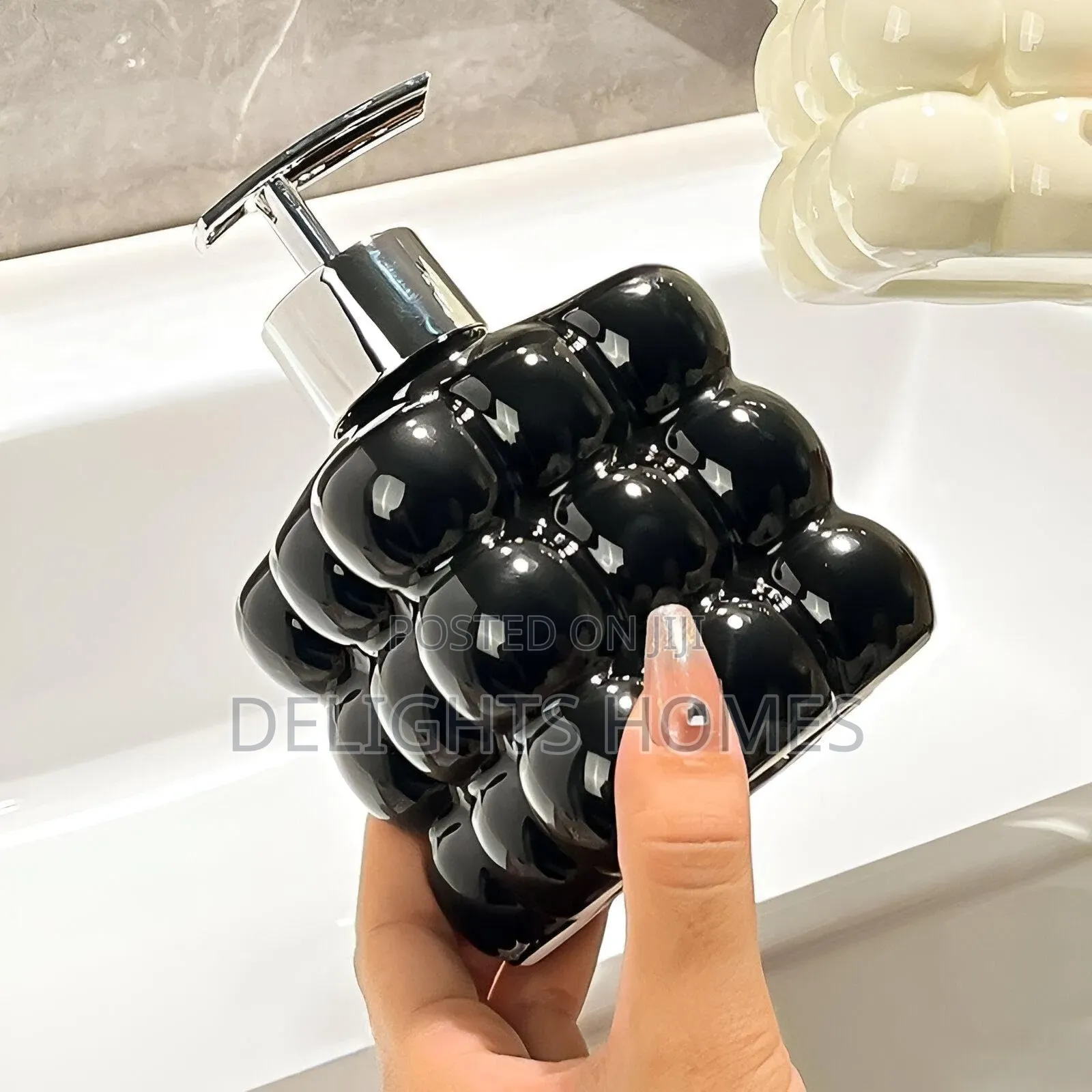 Bubble Glass Soap Dispenser-Hw