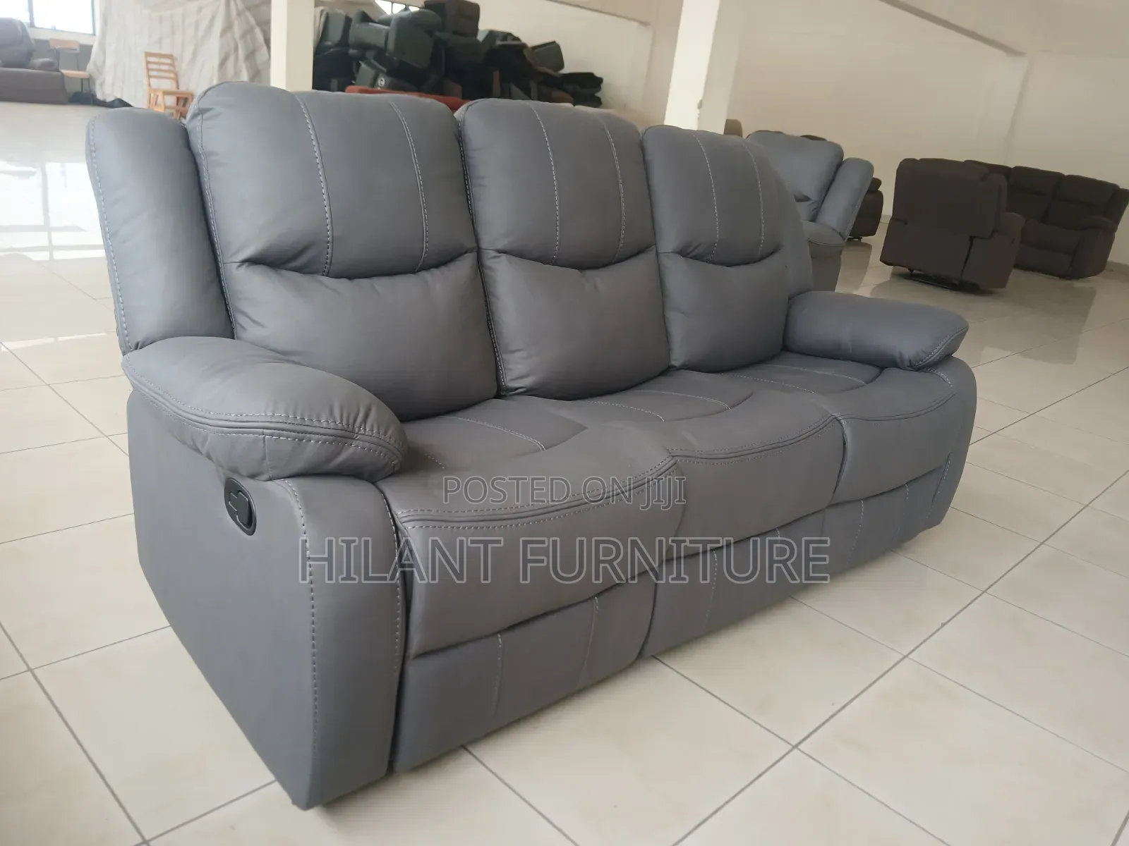 Premium 3-Seater Recliner Sofa