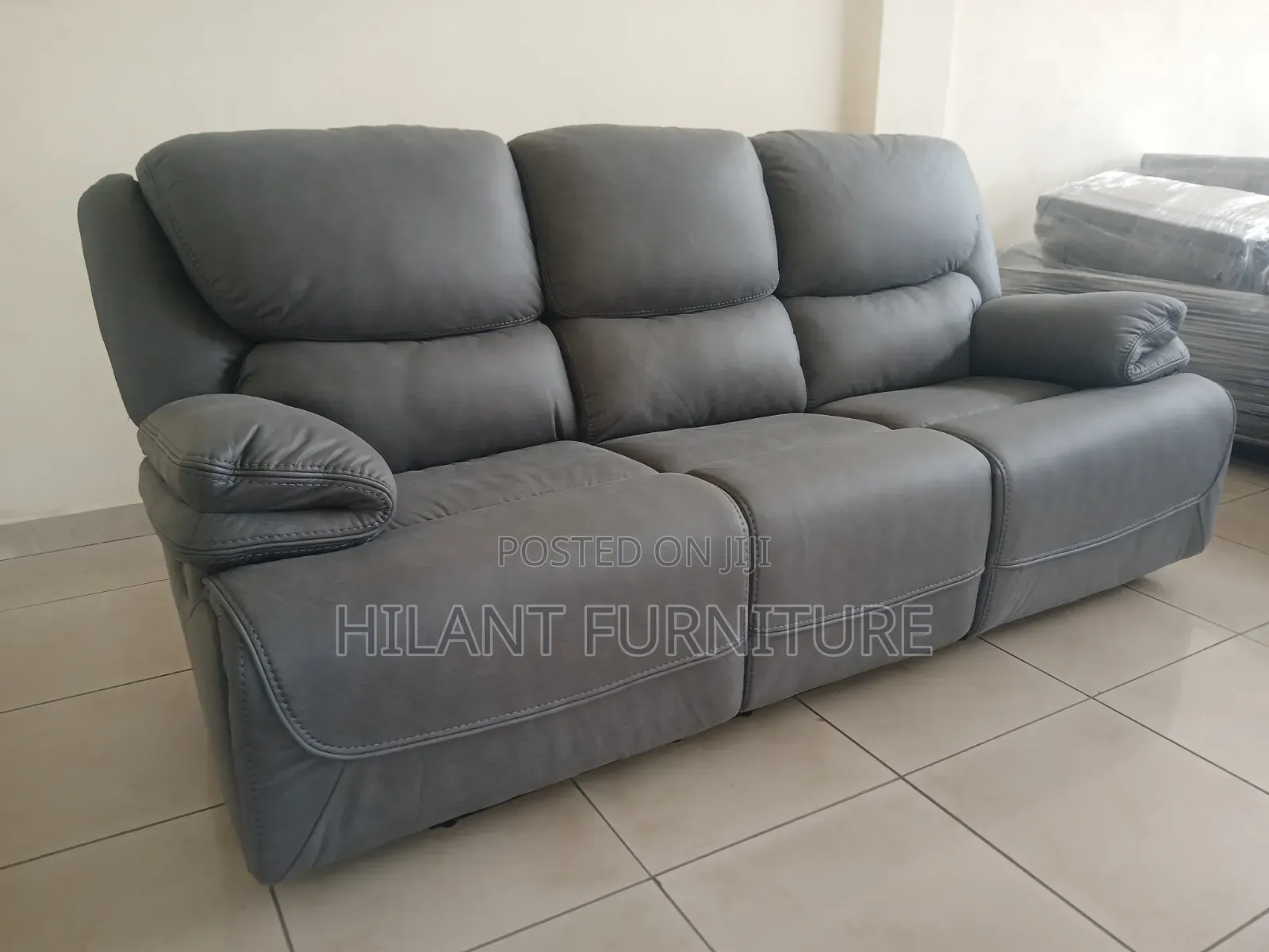 Premium King-Size 3-Seater Recliner Sofa Set