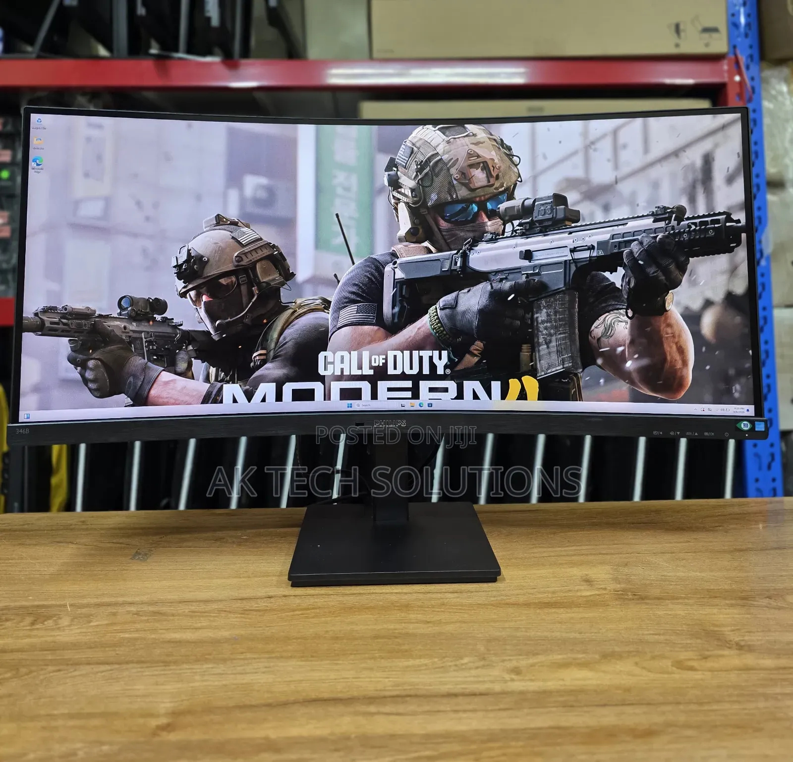 Phillips 346B134 Inch Curved Monitor 3440*1440 Resolution