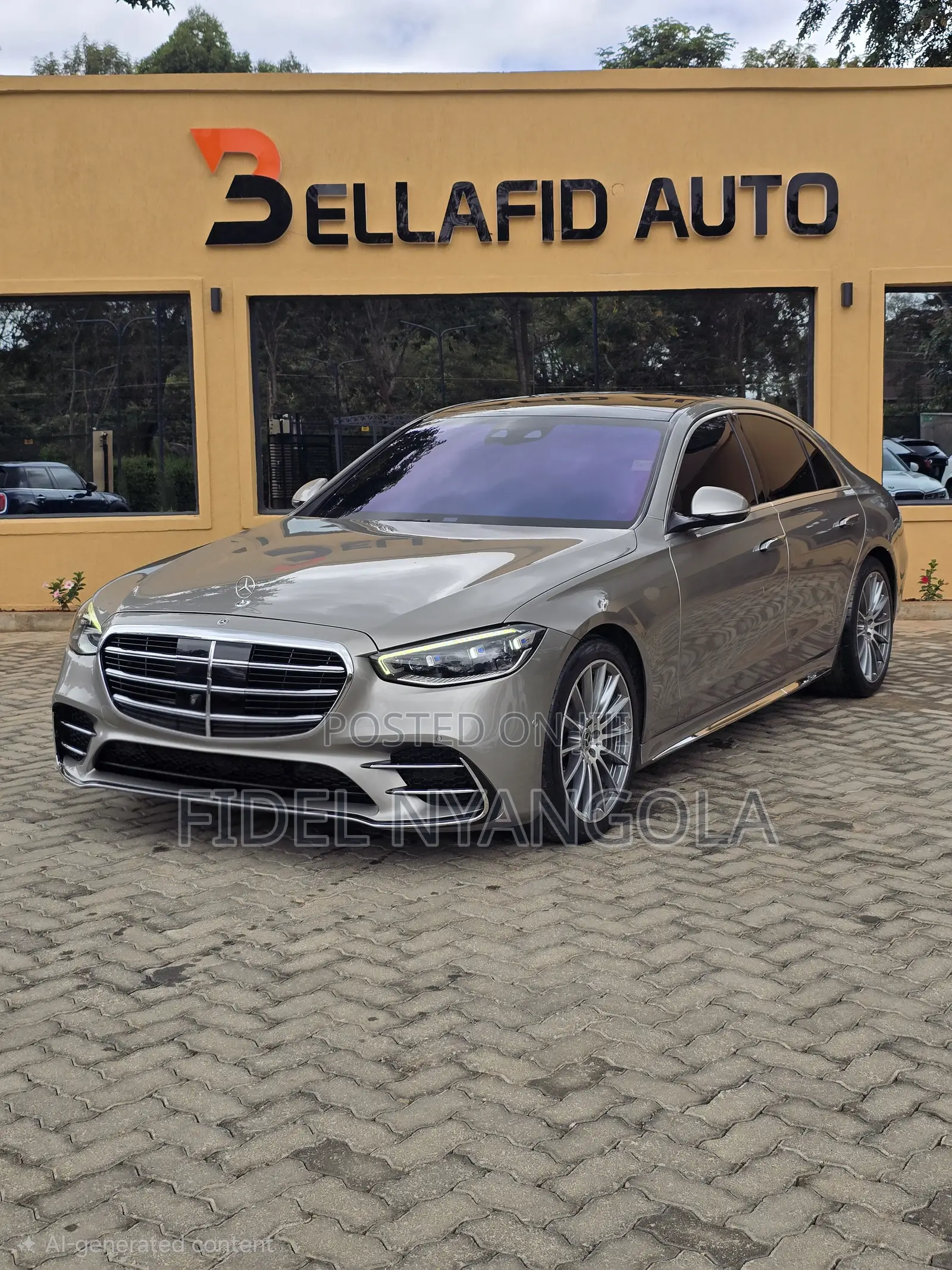 Mercedes-Benz S-Class S 500 (W222) 2020 Brown