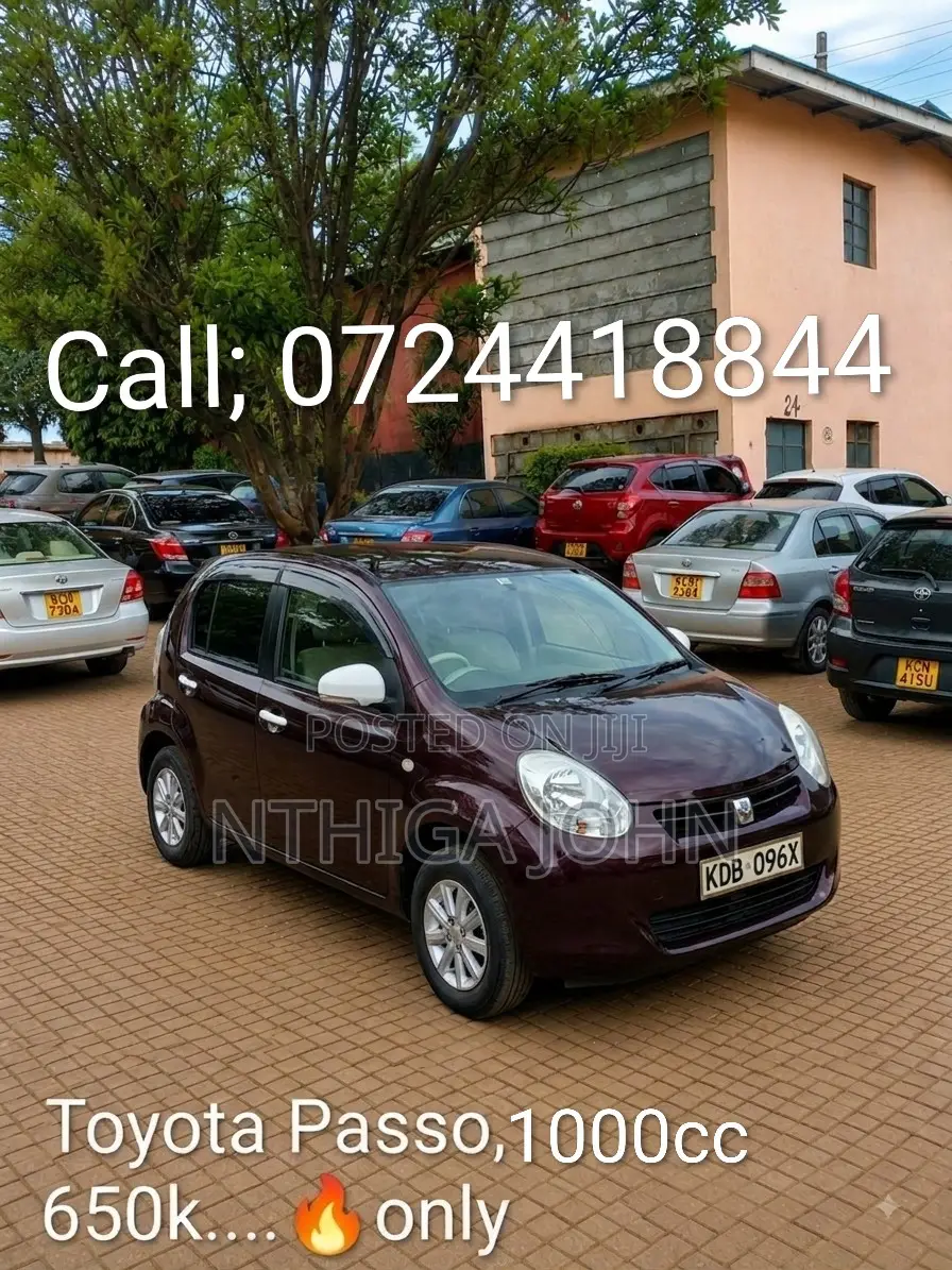 Toyota Passo 1.0 AWD 2014 Purple